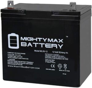 55Ah Mighty max trolling motor battery