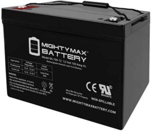 Mighty Max Solar Battery for RV
