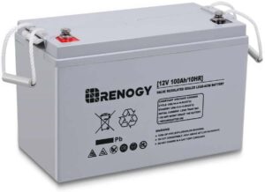 Renogy Deep Cycle AGM Solar Battery at low price