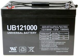 Universal Power Group trolling motor battery