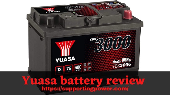 Yuasa 3000 battery review