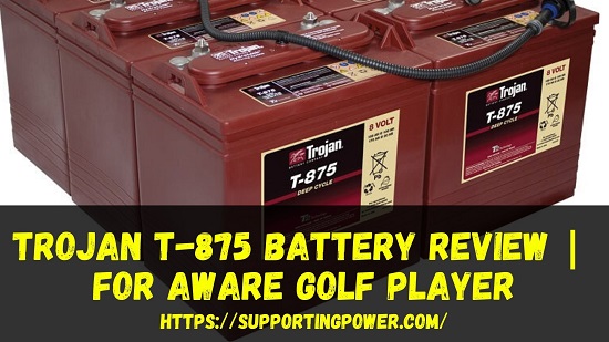 Trojan t-875 battery review