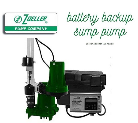 battery backup sump pump