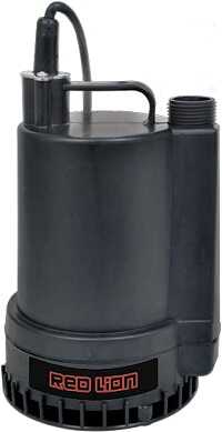 Red Lion RL-MP25 2200 Gph Thermoplastic Submersible Utility Pump Review