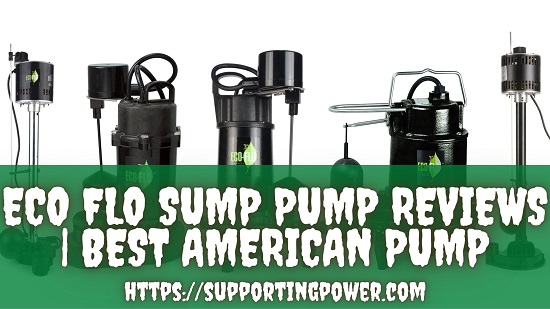 eco flo sump pump reviews