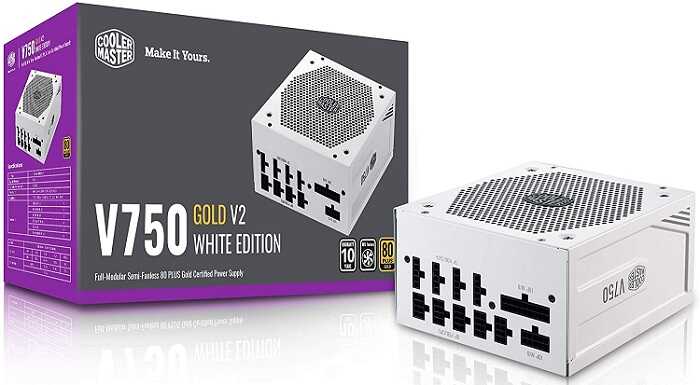 Cooler Master V750 Gold White Edition Power Supply Review