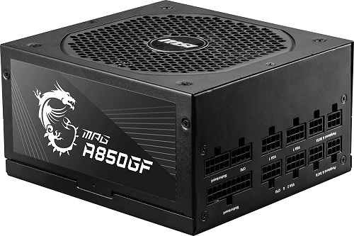 MSI MPG Series A850GF Power Supply Review