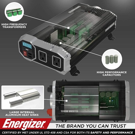 Energizer 1500W Power Inverter Review