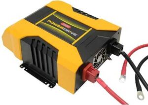 back side of PowerDrive PD2000 inverter