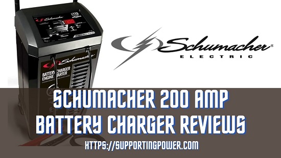 Schumacher 200 Amp Battery Charger Reviews