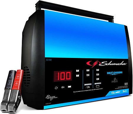Schumacher SC1359 Fully Automatic Battery Charger and Maintainer Review
