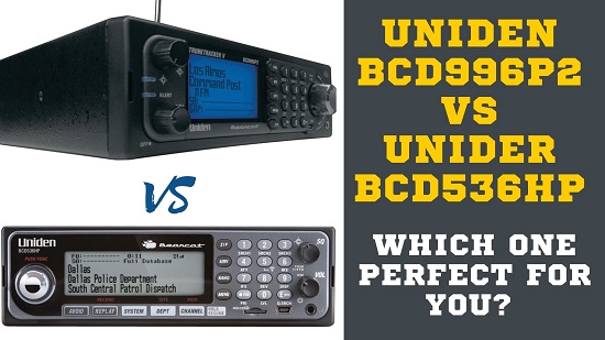 Uniden BCD996P2 VS BCD536HP